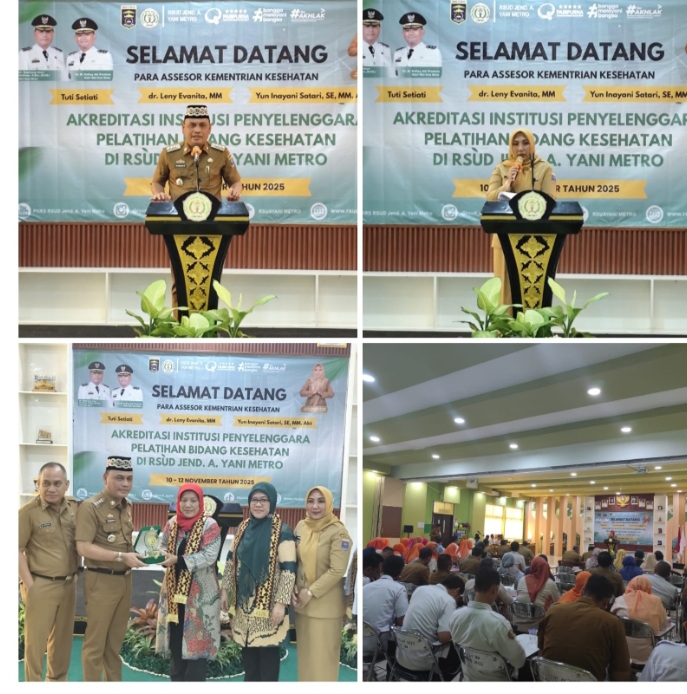  RSUD Jend. Ahmad Yani Metro Gelar Akreditasi Institusi Penyelenggara Pelatihan Bidang Kesehatan