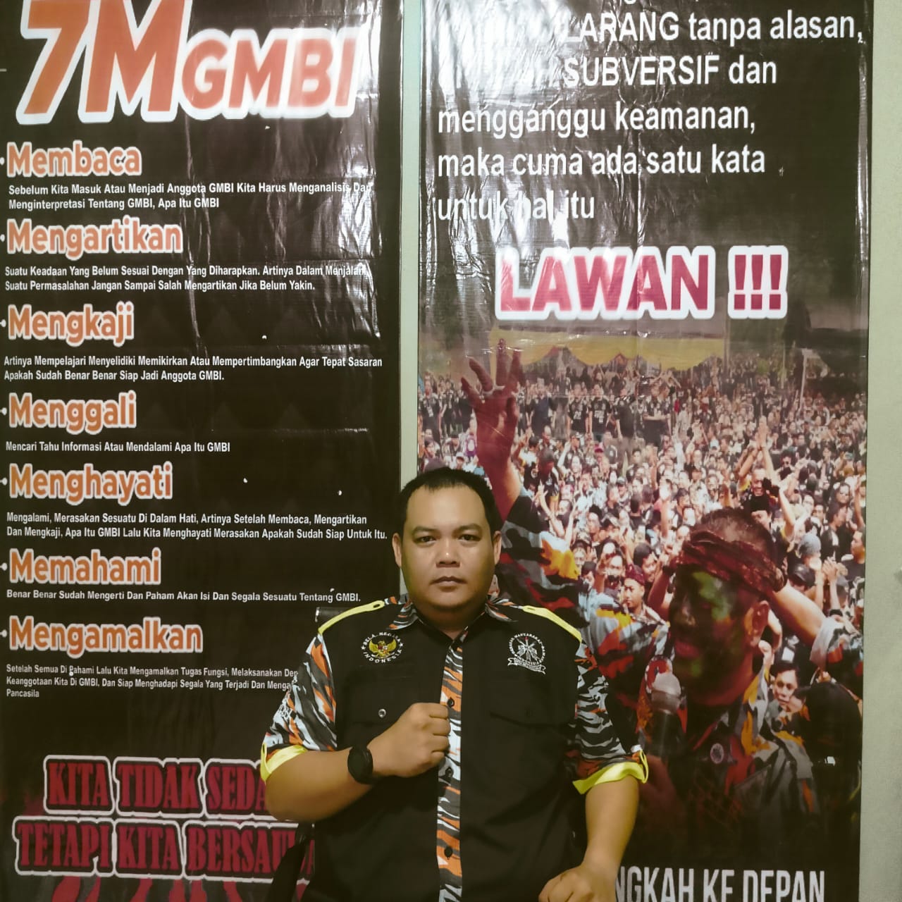 Ketua DPD GMBI kabupaten Mesuji desak polres mesuji
